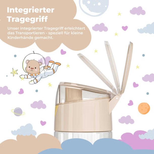 Bearfoot Drikkedunk 450 ml. Dinosaurus