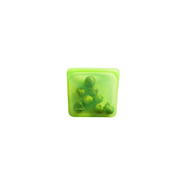 Stasher - Genanvendelig madpose - 450 ml - Lime
