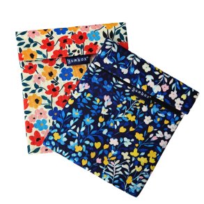 Yumbox Genanvendelig Snackpose - 2 stk. - Blomster