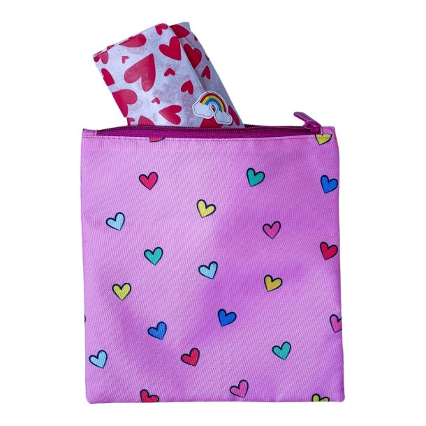 Yumbox Genanvendelig Snackpose - 2 stk. - Hjerter og hunde