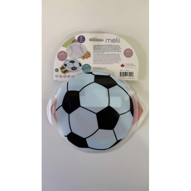 Melii Genanvendelige Snackposer - 6 stk - Sport