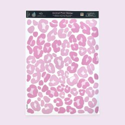 Jabalou - Vandfaste Klisterm�rker - A4 - Lyser�d Leopard 