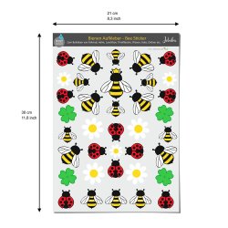 Jabalou - Vandfaste Klisterm�rker - A4 - Bi og Marieh�ne 