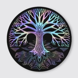 Vandfast klisterm�rker - Hologram - Livets tr� 
