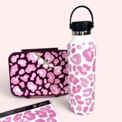 Jabalou - Vandfaste Klisterm�rker - A4 - Lyser�d Leopard 