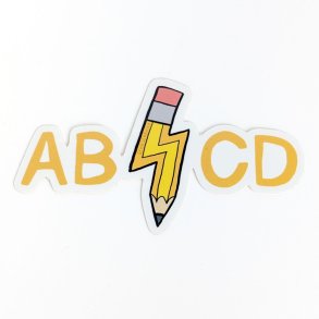 SEHRSEHRnice - Vandfast Klisterm�rke -  ABCD