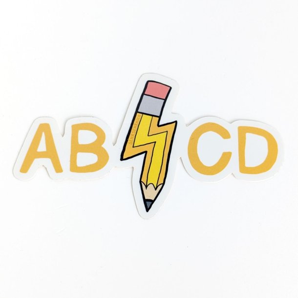 SEHRSEHRnice - Vandfast Klisterm�rke -  ABCD