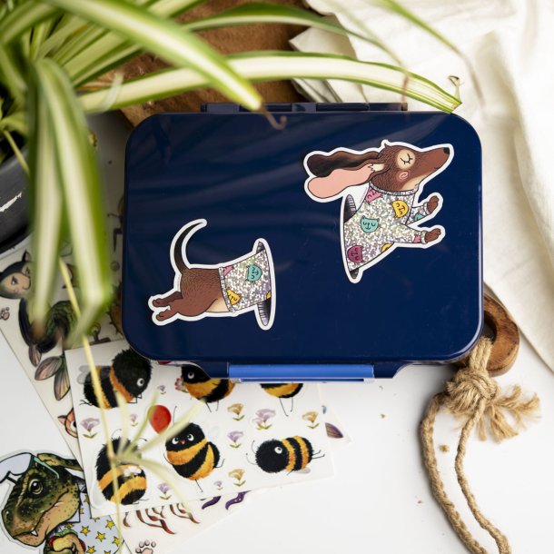SEHRSEHRnice - Vandfast Klisterm�rke - Hologram Dachshund 