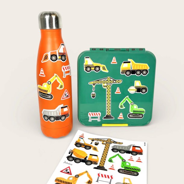 Vandfaste klisterm�rker - Byggeplads - A6