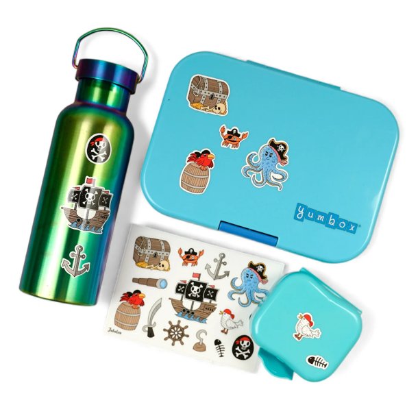  Vandfaste klisterm�rker - Pirater - A6