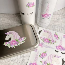 Vandfaste klisterm�rker - Enhj�rninger - A6