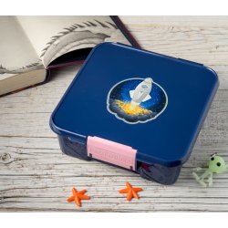 Vandfast klistermrker - Hologram - Raket 