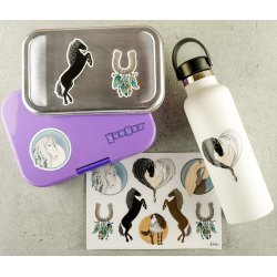 Vandfaste klistermrker - Heste - A5