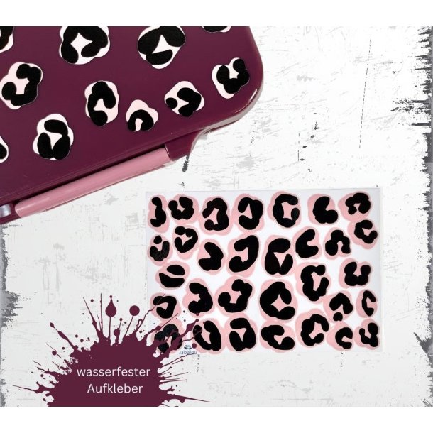 Vandfaste klistermrker - Dyreprint - A6