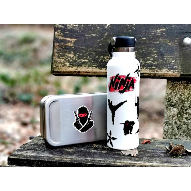 Vandfaste klistermrker - Ninja - A6