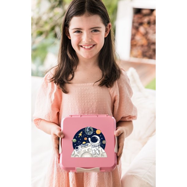 Vandfast klisterm�rker - Hologram - Space - Stort 