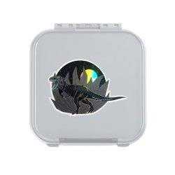 Vandfast klistermrker - Hologram - Dino 