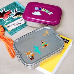 Vandfaste klistermrker - Bogstaver Bl/Grn - A5