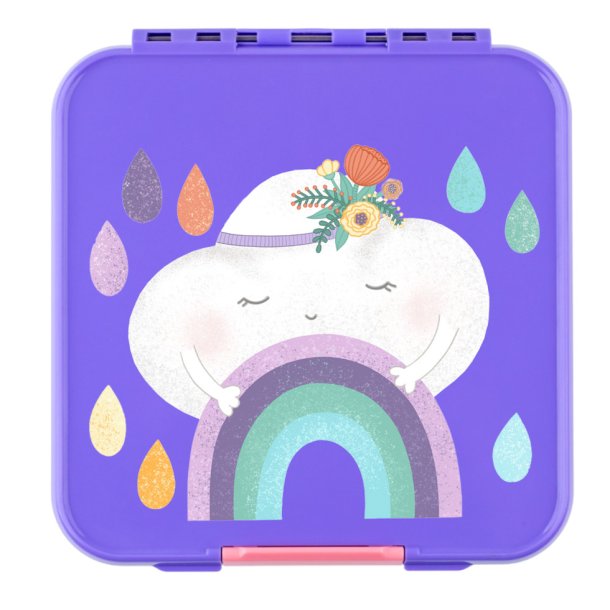 Vandfast klisterm�rker - Hologram - Regnbueland - Stort 