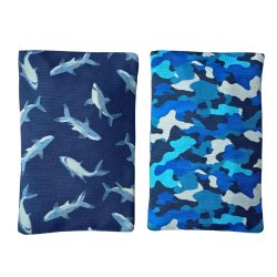 Yumbox Kleelementer 2 stk - Camouflage og Hajer