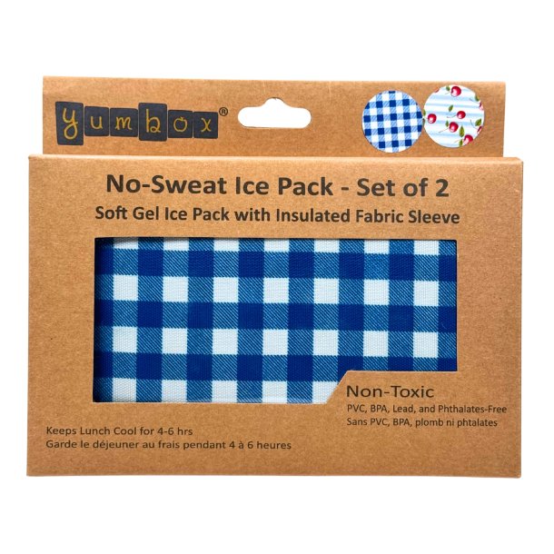 Yumbox Kleelementer 2 stk - Vichy &amp; Kirsebr