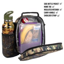 Fringoo Kletaske - Camouflage dino 