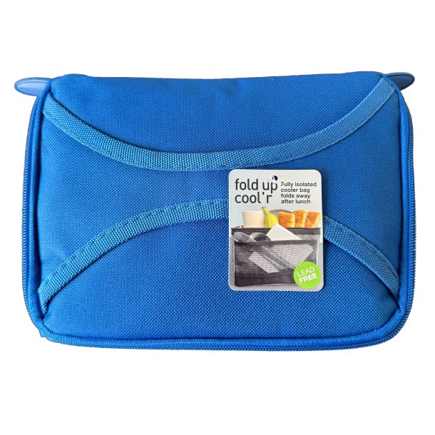 Sistema - Maxi Fold Up Lunch Bag - Blue