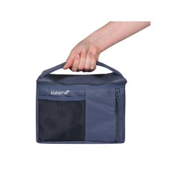 Sistema - Mega Fold Up Lunch Bag - Indigo Powder