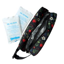 Yumbox K�letaske + K�leelement - Jordb�r Print 