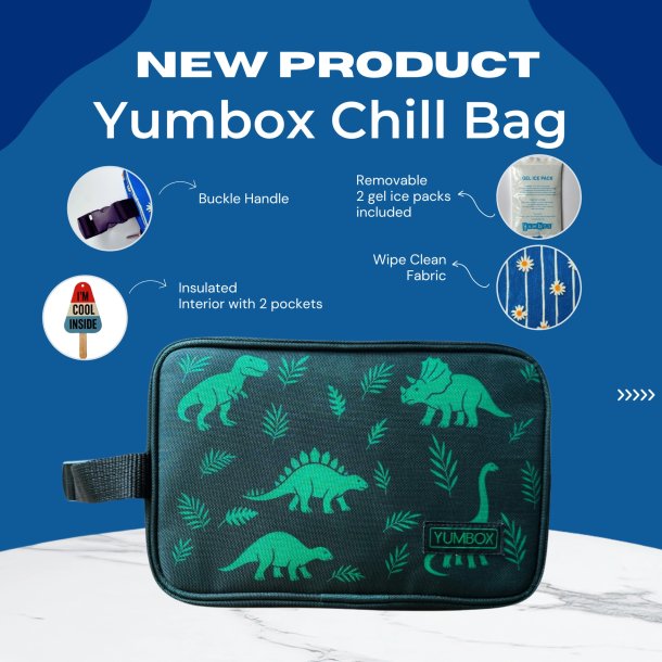 Yumbox K�letaske + K�leelement - Dinosaur 