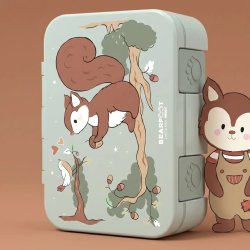 Bearfoot Compakt Mini Madkasse - 650 ml - Salvie Egern