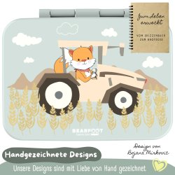 Bearfoot Compakt Mini Madkasse - 650 ml - Salvie Traktor