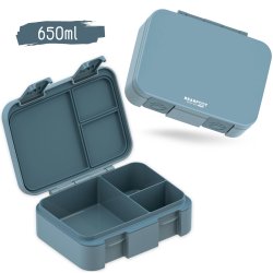 Bearfoot Compakt Mini Madkasse - 650 ml - Bl�