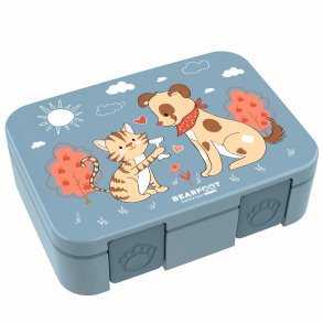 Bearfoot Compakt Mini Madkasse - 650 ml - Bl - Hund og kat