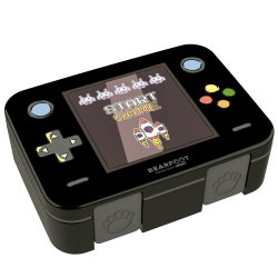 Bearfoot Compakt Mini Madkasse - 650 ml - Sort - Gamer