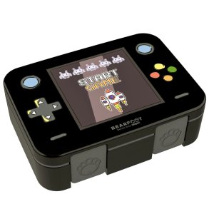 Bearfoot Compakt Mini Madkasse - 650 ml - Sort - Gamer