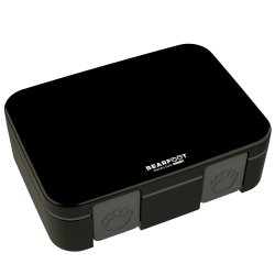 Bearfoot Compakt Mini Madkasse - 650 ml - Sort 