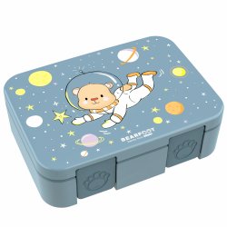 Bearfoot Compakt Mini Madkasse - 650 ml - Bl - Bjrn i rummet 