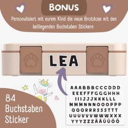 Bearfoot Compakt Madkasse - 950 ml - Brun - Safari