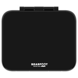 Bearfoot Compakt Madkasse - 1000 ml - Sort 