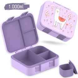 Bearfoot Compakt Madkasse - 1000 ml - Lyserd - Lama