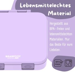 Bearfoot Compakt Madkasse - 1000 ml - Lyserd