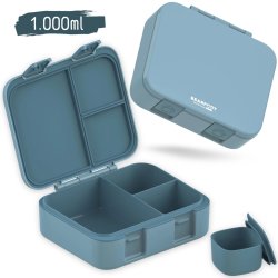 Bearfoot Compakt Madkasse - 1000 ml - Bl�