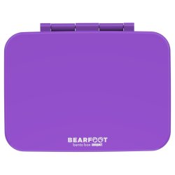 Bearfoot Compakt Mini Madkasse - 650 ml - Lilla 