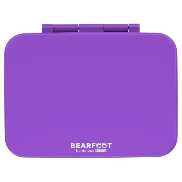 Bearfoot Compakt Mini Madkasse - 650 ml - Lilla 