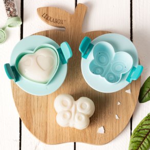 LEKKABOX �ggeforme - Hjerte og sommerfugl 