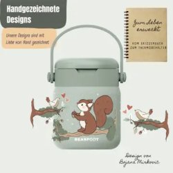 Bearfoot Termobeholder - Rustfri st�l - 500 ml - Salvie Egern 