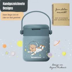 Bearfoot Termobeholder - Rustfri st�l - 500 ml - Bj�rn i rummet 