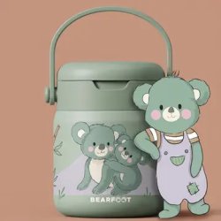 Bearfoot Termobeholder - Rustfri st�l - 500 ml - Salvie Koala 