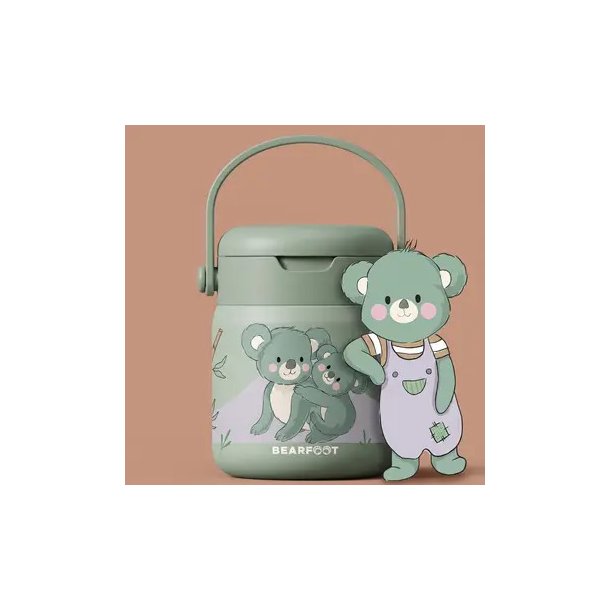 Bearfoot Termobeholder - Rustfri st�l - 500 ml - Salvie Koala 